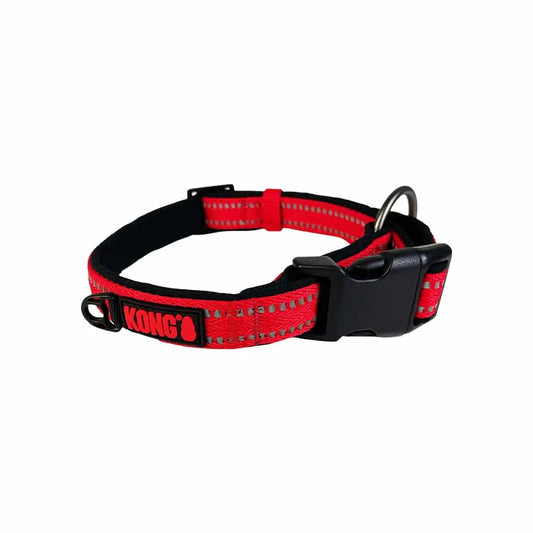 KONG Nylon Red Collars Medium - Paws & Palettes