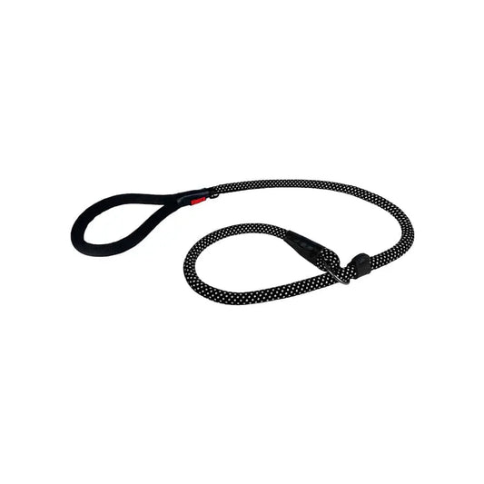 KONG Slip Rope Black Leashes Medium - Paws & Palettes