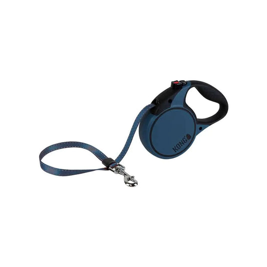 KONG Terrain Blue Retractable Leashes Medium - Paws & Palettes