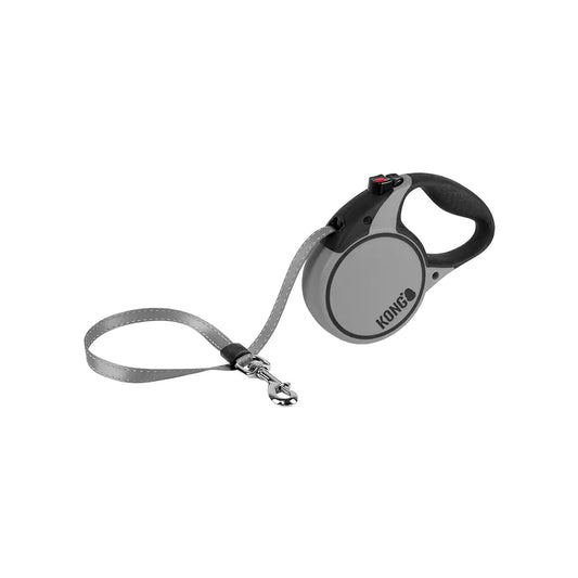 KONG Terrain Grey Retractable Leashes Medium - Paws & Palettes