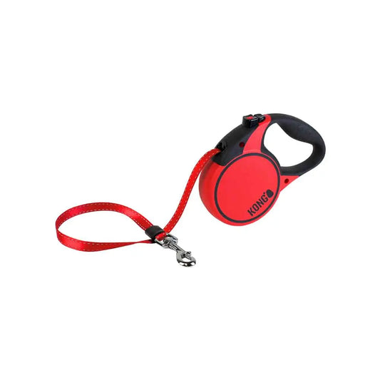 KONG Terrain Red Retractable Leashes Medium - Paws & Palettes