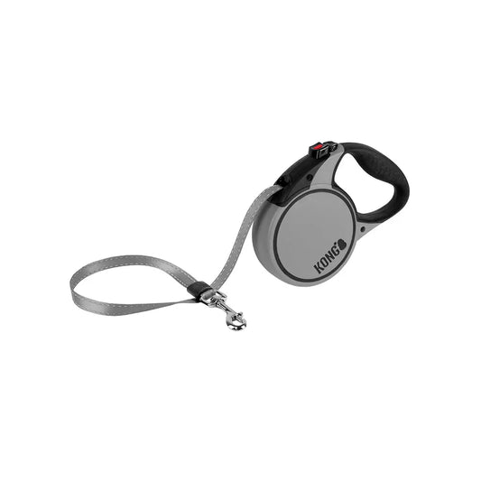 KONG Terrain Grey Retractable Leashes Small - Paws & Palettes