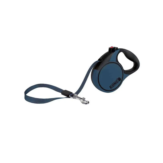 KONG Terrain Blue Retractable Leashes Extra Small - Paws & Palettes