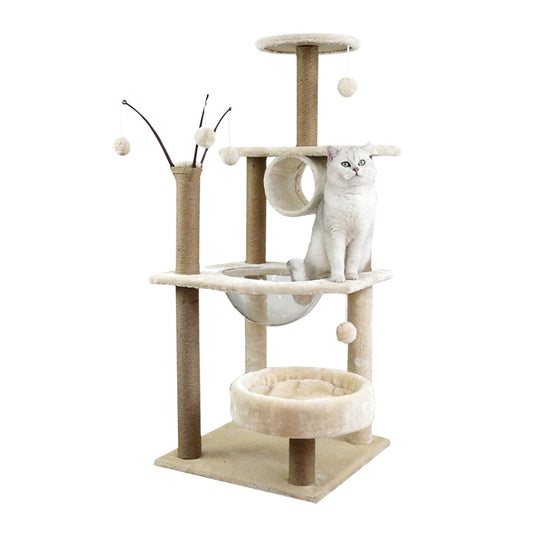 Cat Tree Scratching Post Scratcher Tower Condo House Furniture Bed Stand - Paws & Palettes