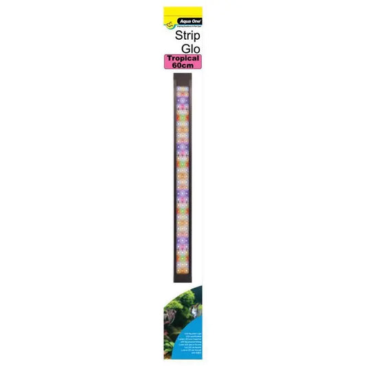 Aqua One Strip Glo Tropical 60cm Aquarium Led Light - Paws & Palettes