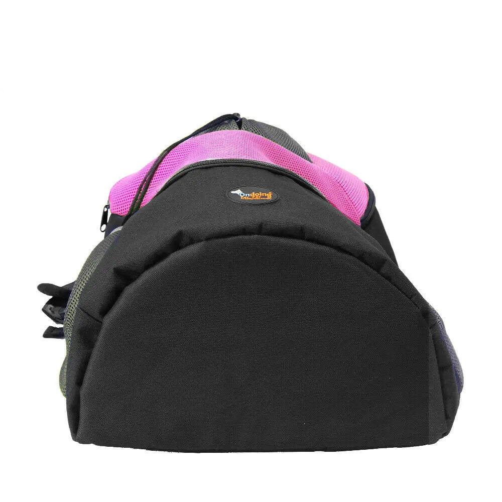 Ondoing Pet Carrier Backpack Adjustable Dog Puppy Cat Front Carrier Head Out - Paws & Palettes