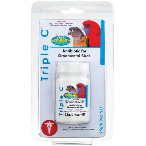 Vetafarm – Triple C Antibiotic – Birds - Paws & Palettes