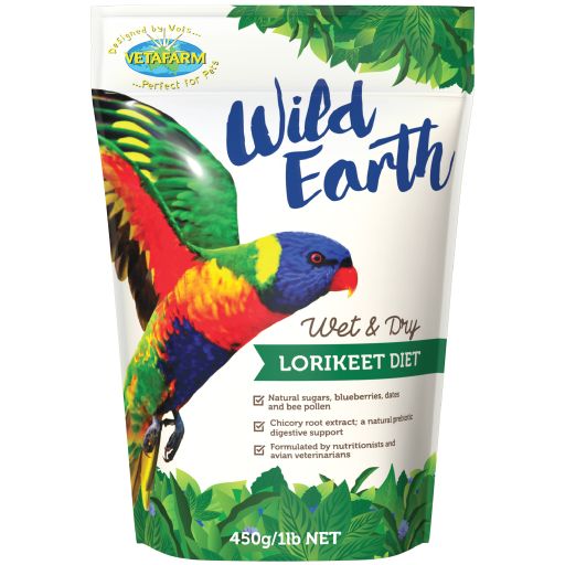 Vetafarm – Wild Earth – Lorikeet Diet - Paws & Palettes