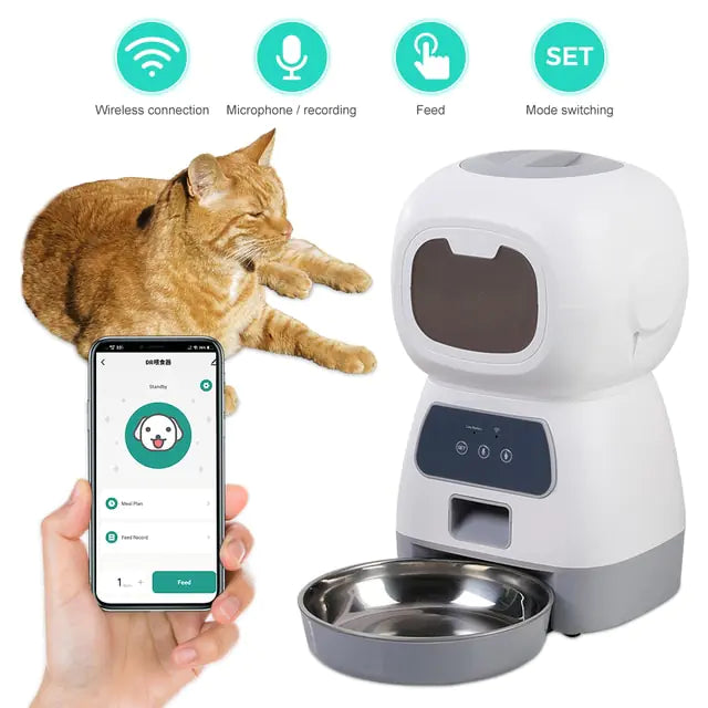 Smart Food Dispenser - Paws & Palettes