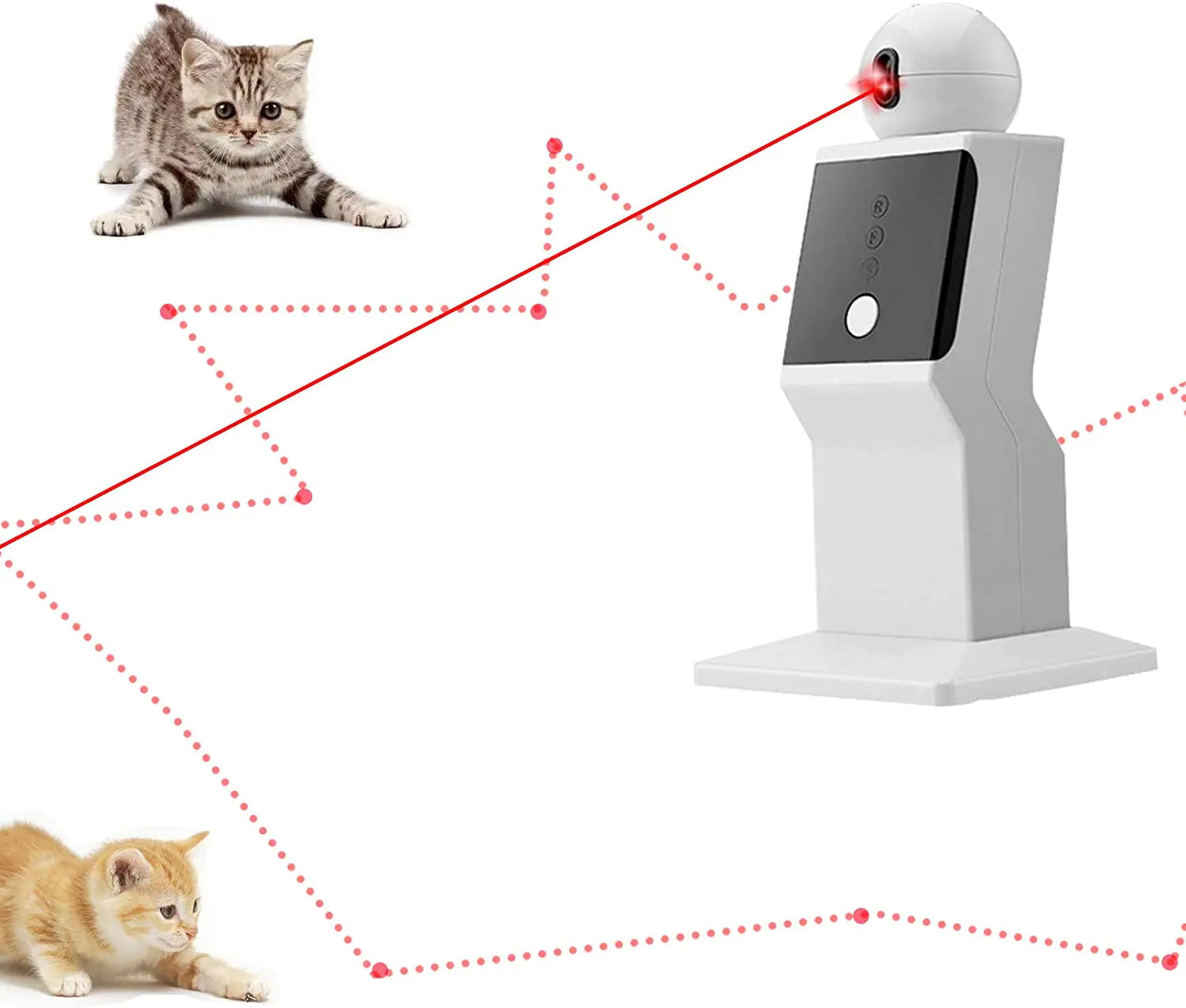 Automatic Laser Toy - Paws & Palettes