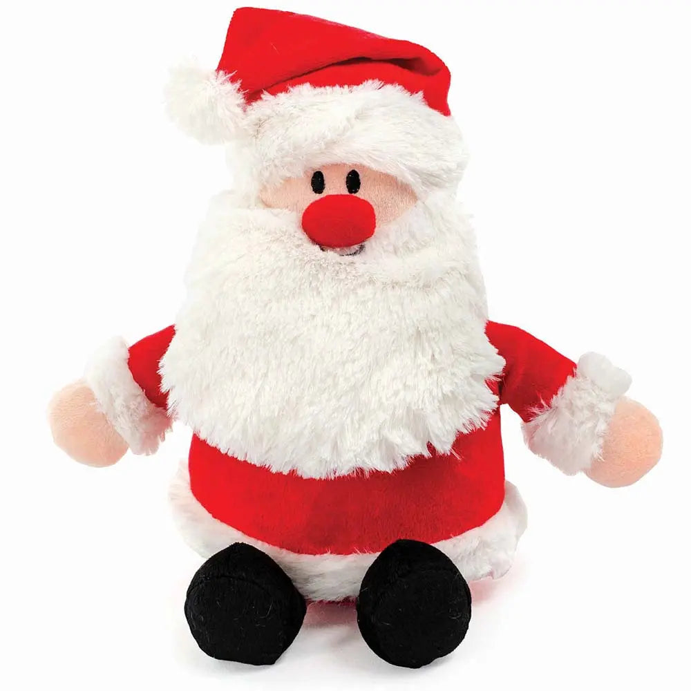 Snuggle Buddies – Xmas – Dog Santa 22.5cm x 19cm - Paws & Palettes