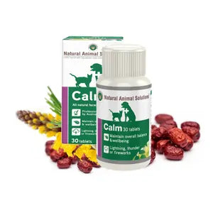 Natural Animal Solutions – Calm Tablets - Paws & Palettes