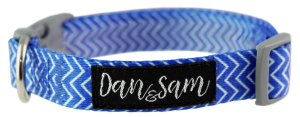 Dan & Sam – Dog – Adjustable Polyester Webbing Collar – Ziggy - Paws & Palettes