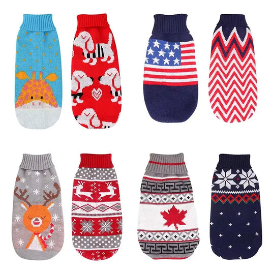 Christmas Pet Sweater - Paws & Palettes