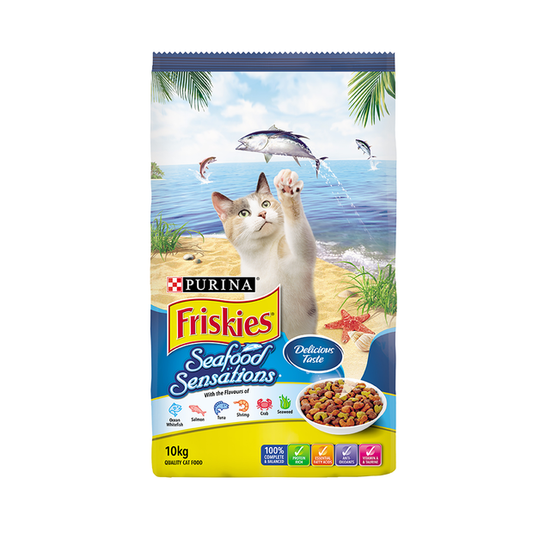 Purina – Friskies – Adult Cat – Seafood Sensation - Paws & Palettes