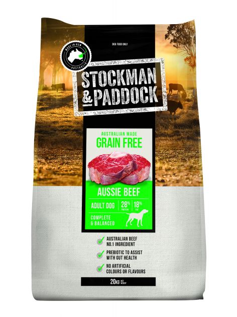 Stockman & Paddock – Beef – GRAIN FREE - Paws & Palettes