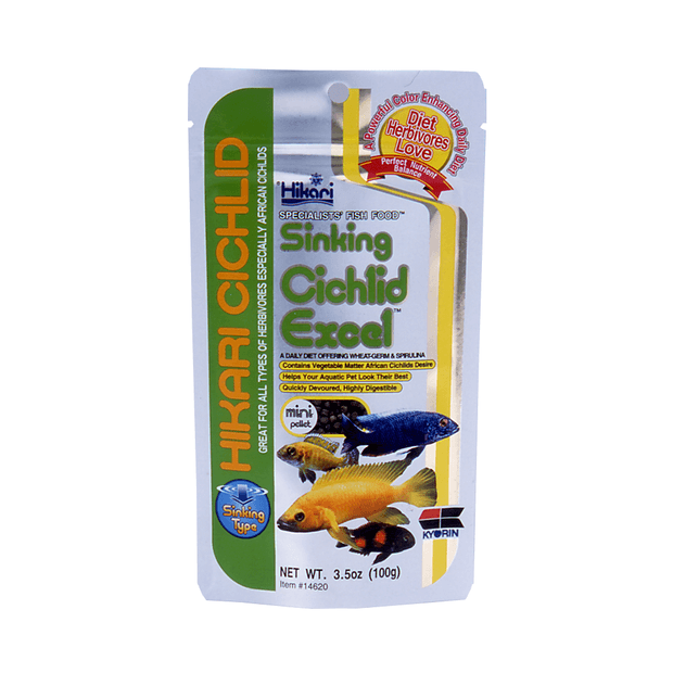 Hikari – Cichlid Excel – Sinking - Paws & Palettes