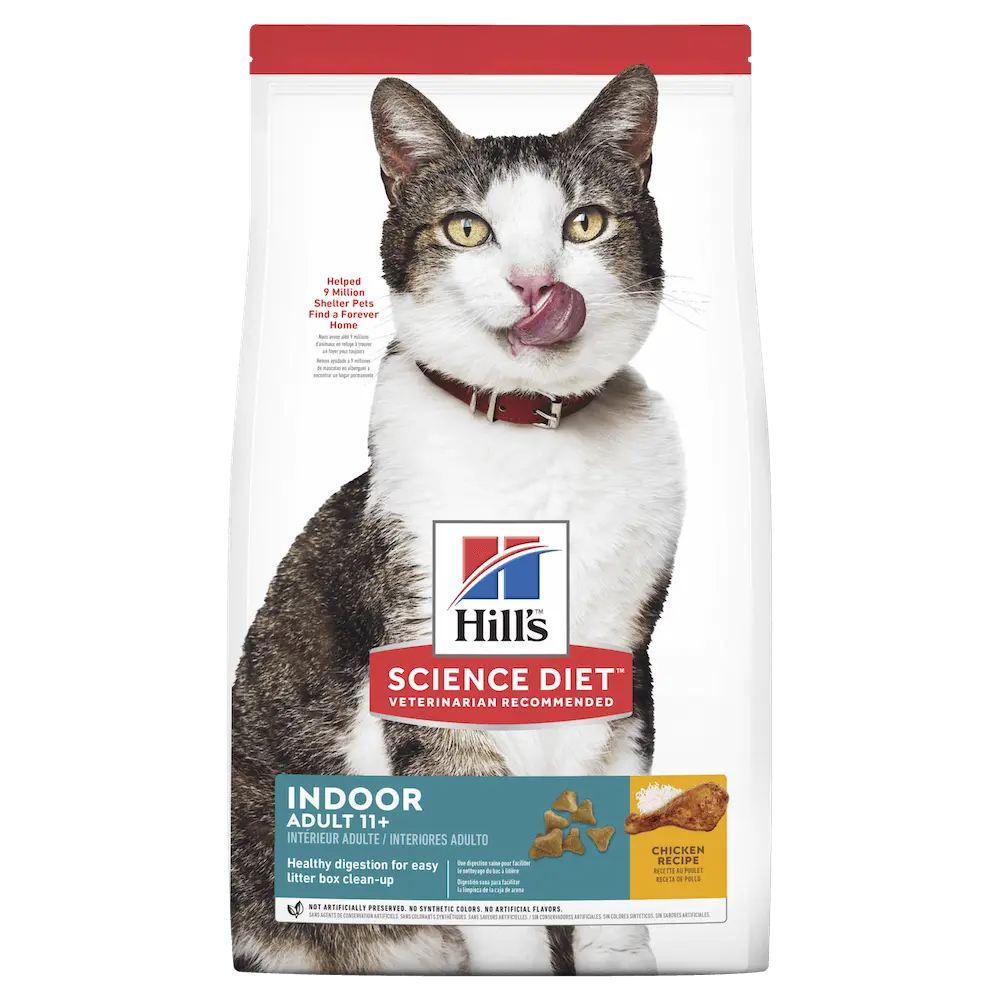 Hill’s – Science Diet – Adult Cat (11+) – Indoor - Paws & Palettes