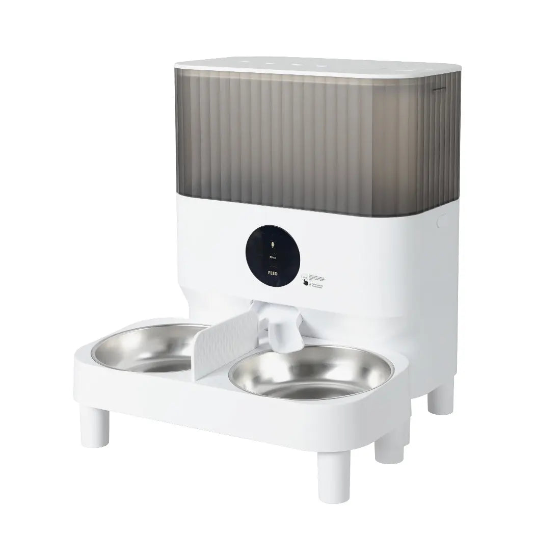 PaWz 7L Automatic Pet Feeder Wifi Dog White - Paws & Palettes