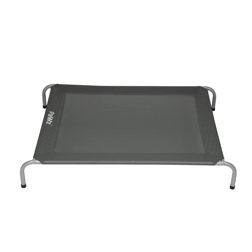 PaWz Elevated Trampoline Pet Bed Dog XXL Grey XX-Large - Paws & Palettes