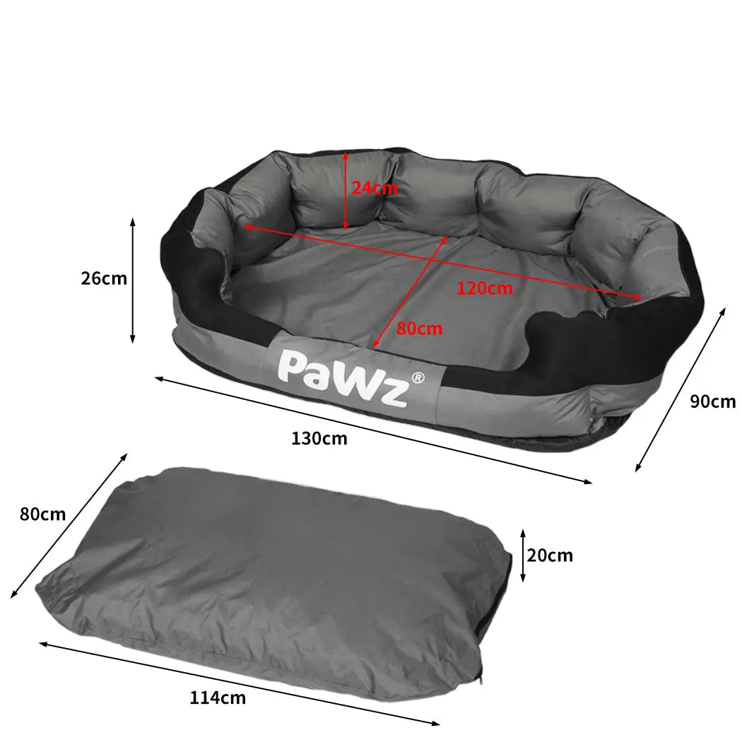 PaWz Waterproof Pet Dog Calming Bed X-Large - Paws & Palettes