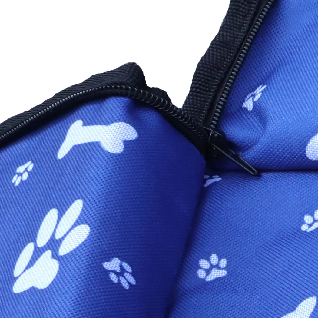 PaWz Pet Back Car Seat Cover Hammock Blue - Paws & Palettes