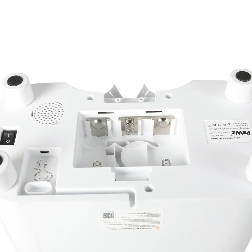 PaWz 7L Automatic Pet Feeder Wifi Dog White - Paws & Palettes