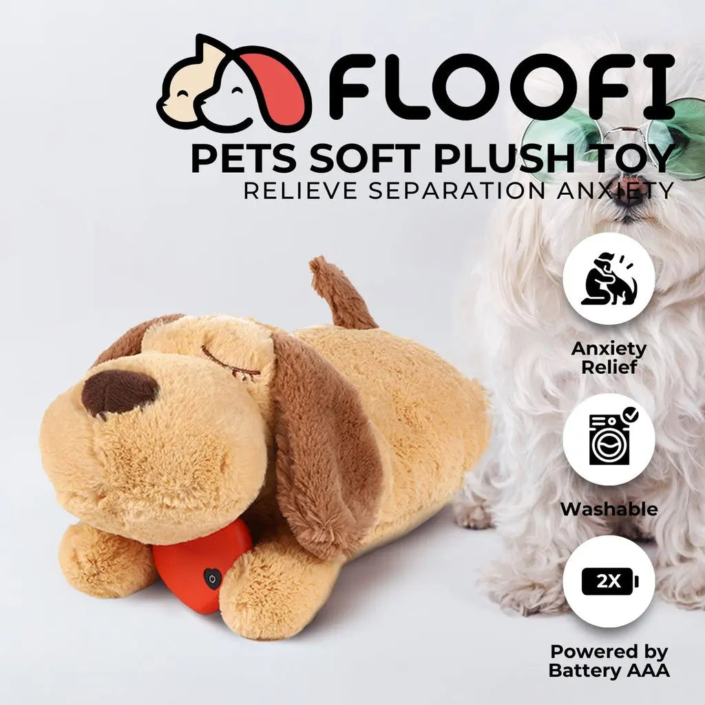 FLOOFI Pets Soft Plush Toy Yellow - Paws & Palettes