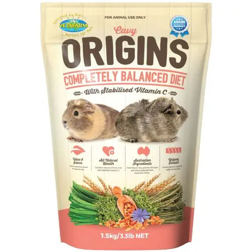 Vetafarm – Cavy Origins - Paws & Palettes