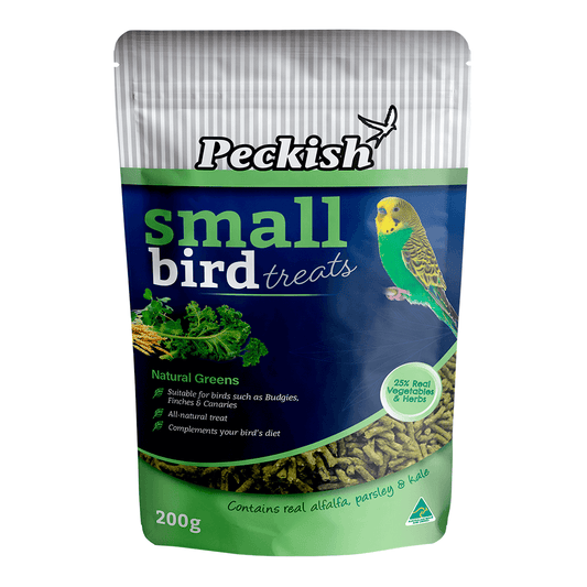 Peckish – Small Bird Treats – Natural Greens - Paws & Palettes