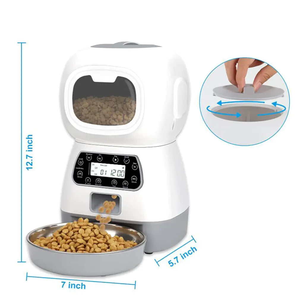 Smart Food Dispenser - Paws & Palettes