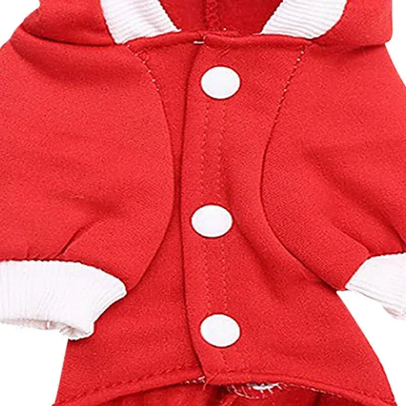 Santa Costume For Pet Dog - Paws & Palettes